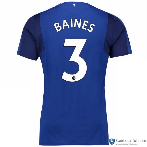 Camiseta Everton Primera equipo Baines 2017-18